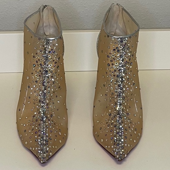 Christian Louboutin Constella Strass Bootie, Size 40.5 Never Worn - Picture 7 of 10
